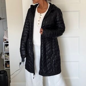 The North Face outer shell with hood